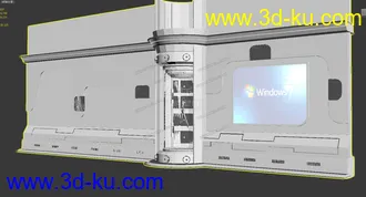 3D打印模型太空胶囊机舱的图片