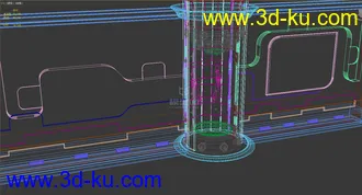3D打印模型7个海洋风格货架的图片