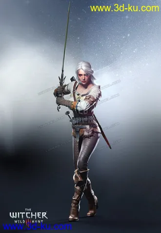 巫师三（狂猎）主角模型的图片