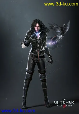 巫师三（狂猎）主角模型的图片