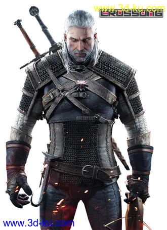 巫师三（狂猎）主角模型的图片