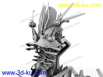 3D打印模型自己做的精细的变形金刚角色，多多支持的图片