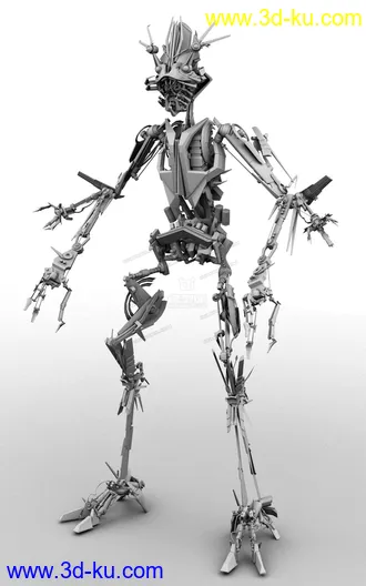 3D打印模型自己做的精细的变形金刚角色，多多支持的图片