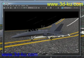 3D打印模型F18 大黄蜂的图片