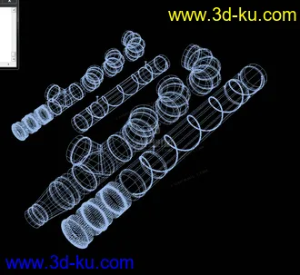 3D打印模型免费的管材管道pvc通风 吸吸人气！！！的图片