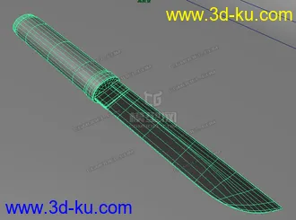 3D打印模型刀子不够利，杀人都危险。的图片