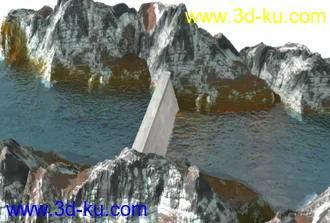 3D打印模型水坝的图片