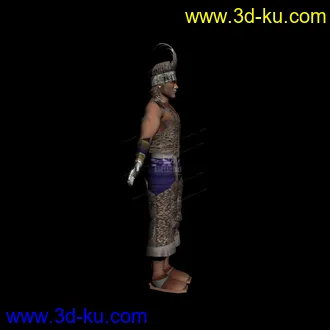3D打印模型西方王子 帅哥木头人的图片