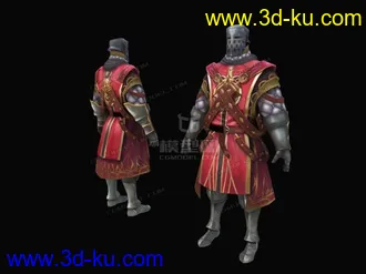 3D打印模型古代伯爵 面具男人的图片