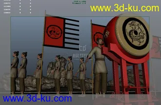 3D打印模型鼓的图片