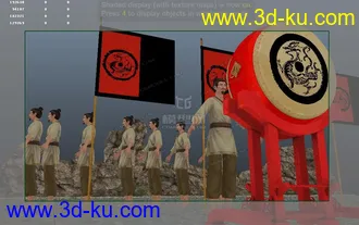 3D打印模型鼓的图片