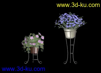 3D打印模型低模小架子的图片