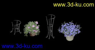 3D打印模型低模小架子的图片
