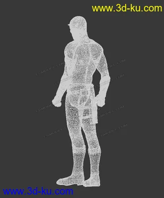 3D打印模型~免费哦~影视级别超胆侠的图片