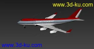 3D打印模型b-747的图片