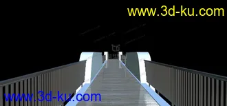 3D打印模型欢迎关注 定期更新免费素材 CG人行桥的图片