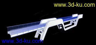 3D打印模型欢迎关注 定期更新免费素材 CG人行桥的图片