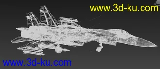 SU-27 精细模型的图片