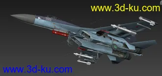 SU-27 精细模型的图片