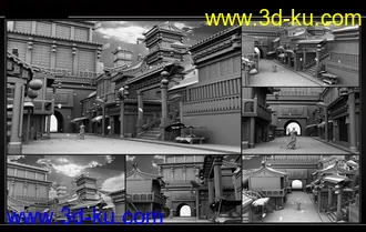 3D打印模型影视动画游戏场景原创素模的图片