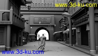 3D打印模型影视动画游戏场景原创素模的图片