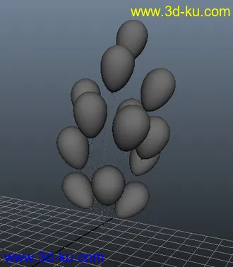 3D打印模型气球的图片