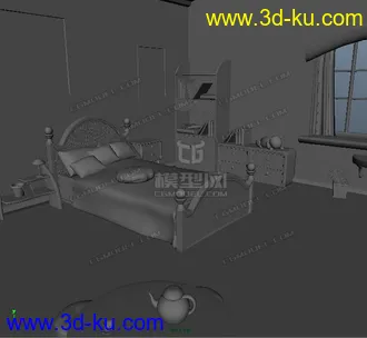3D打印模型相当不错室内场景的图片