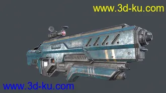 3D打印模型次世代能源枪的图片