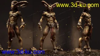 恶魔丹尼尔角色模型的图片