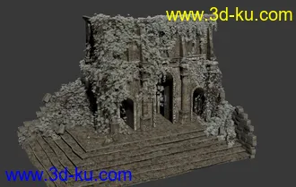 3D打印模型神庙遗址的图片