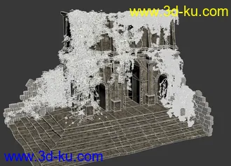 3D打印模型神庙遗址的图片