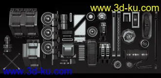 3D打印模型零件包的图片