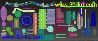 3D打印模型零件包的图片