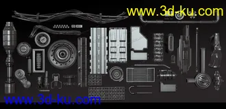 3D打印模型零件包的图片