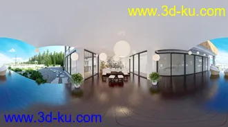 3D打印模型Evermotion Archexteriors vol. 29--九个室内外房间的完整的建筑的图片