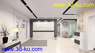 3D打印模型Evermotion Archexteriors vol. 29--九个室内外房间的完整的建筑的图片