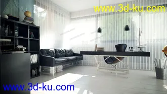 3D打印模型Evermotion Archexteriors vol. 29--九个室内外房间的完整的建筑的图片