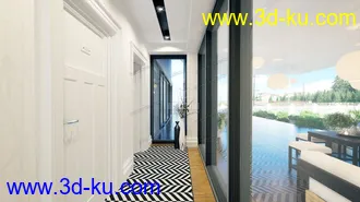 3D打印模型Evermotion Archexteriors vol. 29--九个室内外房间的完整的建筑的图片