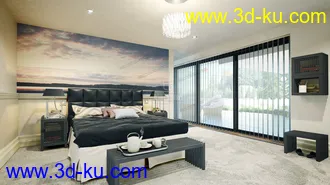 3D打印模型Evermotion Archexteriors vol. 29--九个室内外房间的完整的建筑的图片
