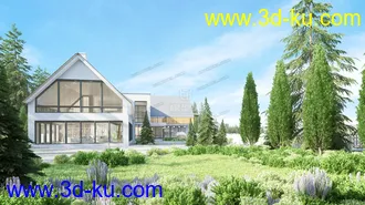 3D打印模型Evermotion Archexteriors vol. 29--九个室内外房间的完整的建筑的图片