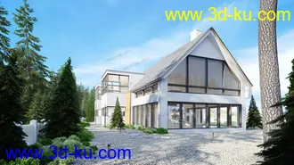 3D打印模型Evermotion Archexteriors vol. 29--九个室内外房间的完整的建筑的图片
