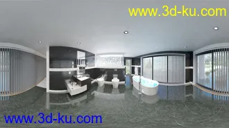 3D打印模型Evermotion Archexteriors vol. 29--九个室内外房间的完整的建筑的图片