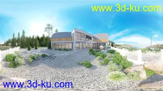 3D打印模型Evermotion Archexteriors vol. 29--九个室内外房间的完整的建筑的图片