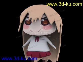 3D打印模型干物妹的图片