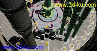 3D打印模型核反应堆核心的图片