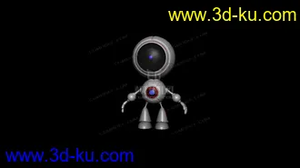 3D打印模型可爱机器人的图片