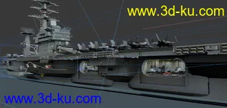 3D打印模型厉害了我的哥    航空母舰    文件齐全的图片