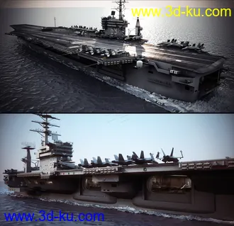 3D打印模型厉害了我的哥    航空母舰    文件齐全的图片