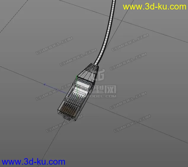 网线头  ethernet cable模型的图片1