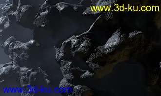 3D打印模型石头-火山岩-岩石-山洞-隧道的图片